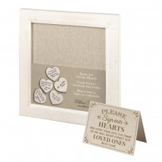 Lillian Rose Guest Signing Hearts Picture Frame LLRS1456